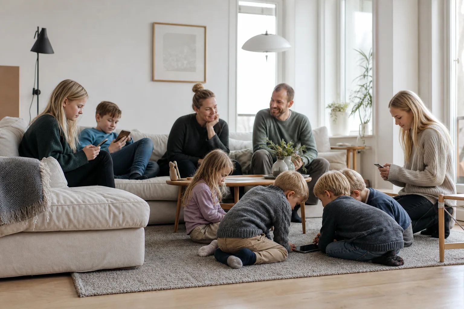 Familjeabonnemang för stor familj