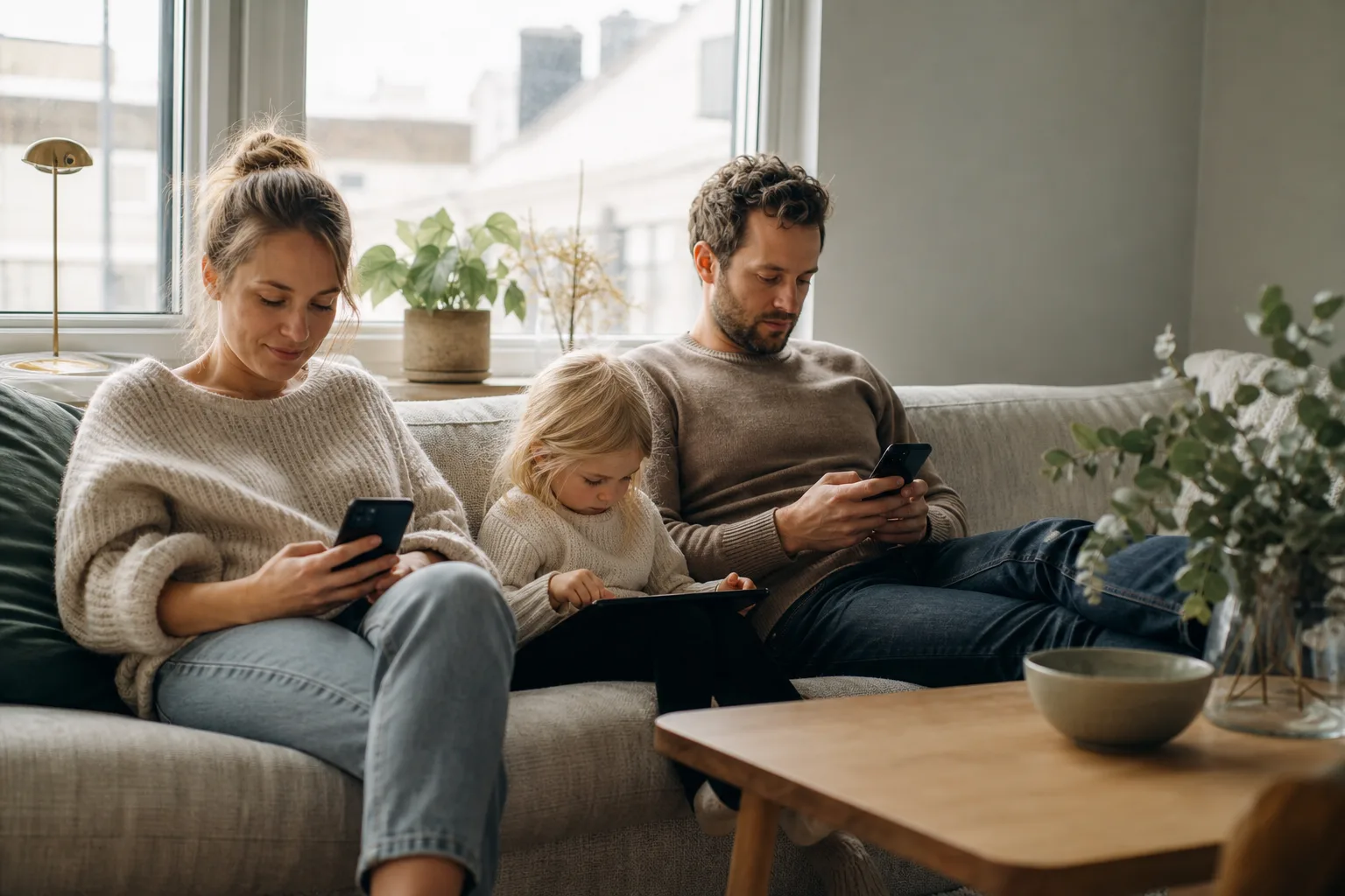 Tre familjeabonnemang